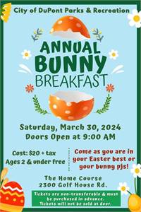 Bunny Breakfast hosted at The Home Course